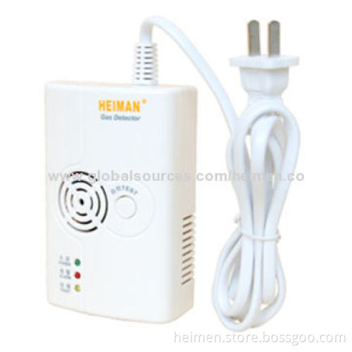 Independent Carbon Monoxide Alarm with 12V Electrovalve Shut-off